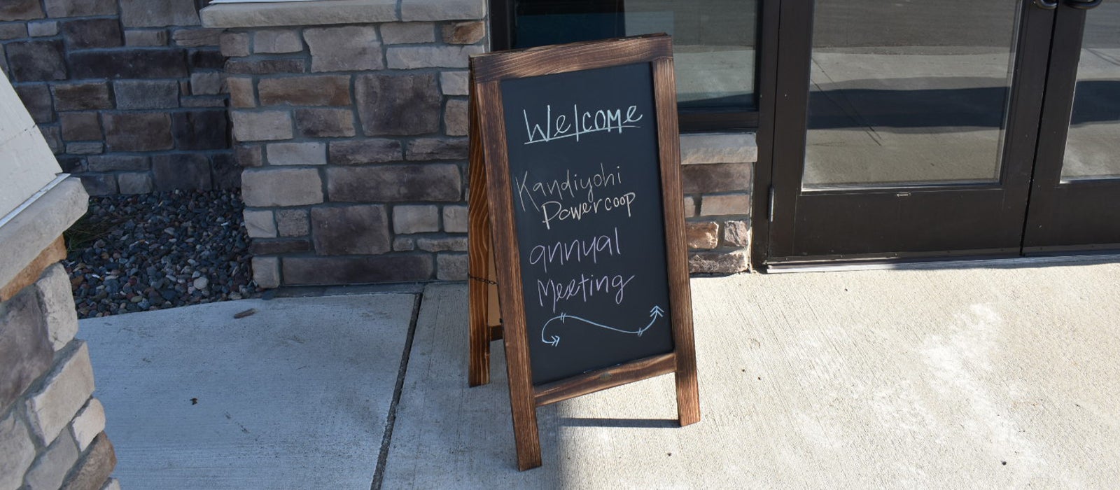 Annual Meeting Sign