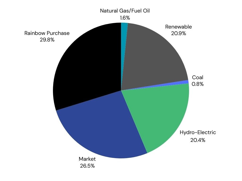 2023 Energy Source Mix